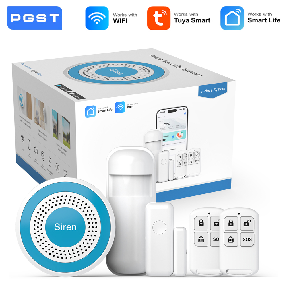 Smart Home Demo Kit - PGST WiFi Smart Life Alarm Security