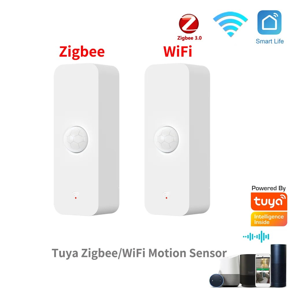 Smart Home Living Room - Tuya WiFi Zigbee PIR Motion Sensor