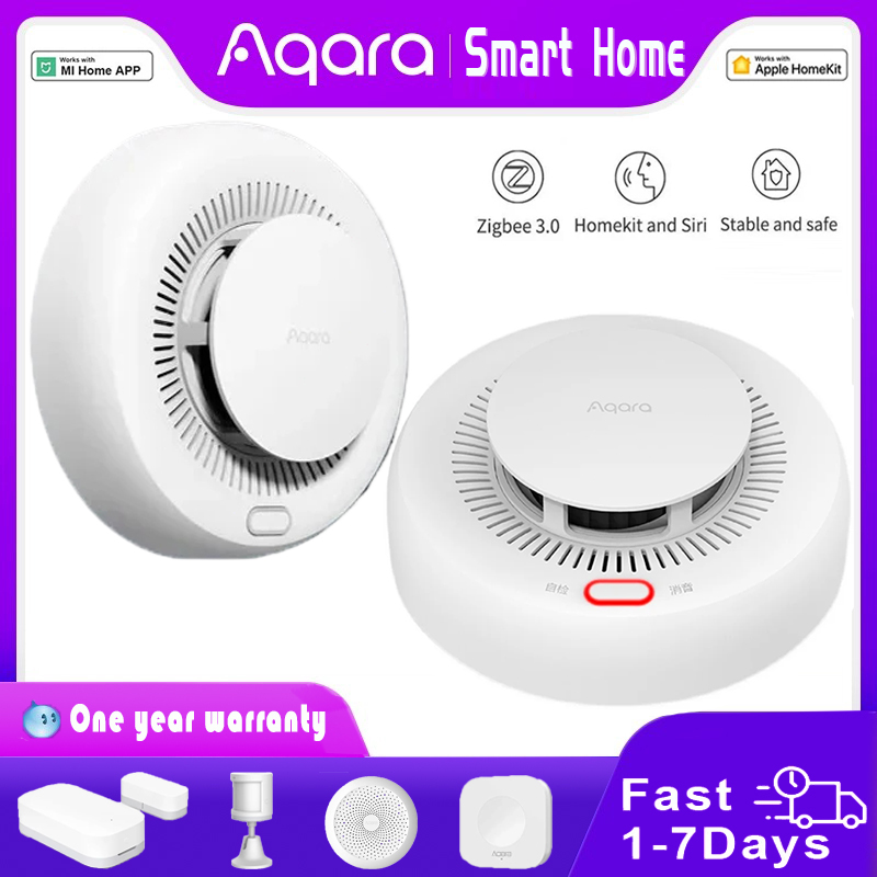 Smart Home Xiaomi App - New Aqara Smoke Detector Zigbee Smart