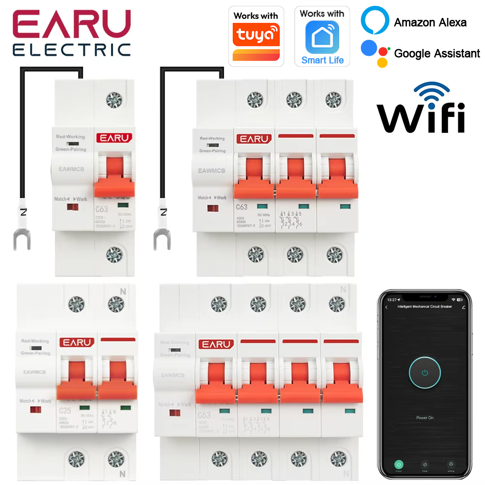Smart Home Demo Kit - Tuya App WiFi Smart Circuit Breaker