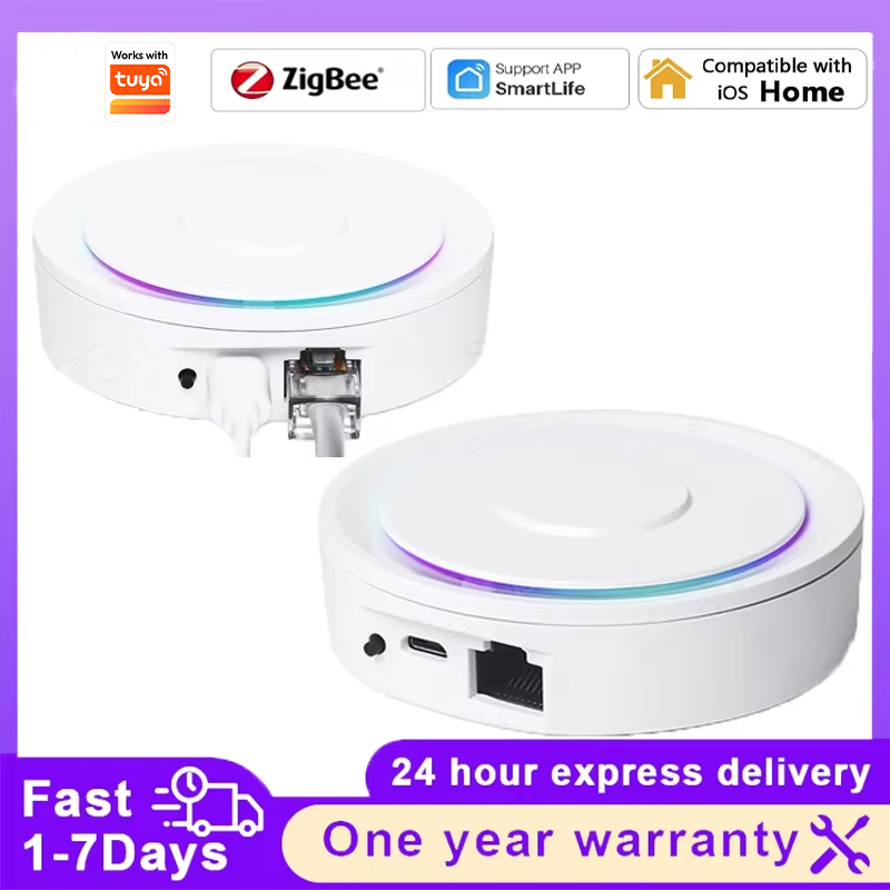 Smart Home Bridge - Tuya Smart ZigBee Wireless/Wired Gateway Hub
