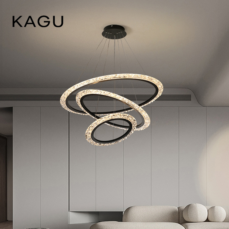 Voice Control Light Bulb - White LED Pendant Lamp For Living