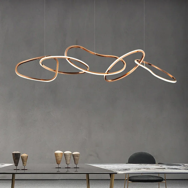 Modern LED Circle Pendant Ligh - Voice Control Light Bulb recension och pris