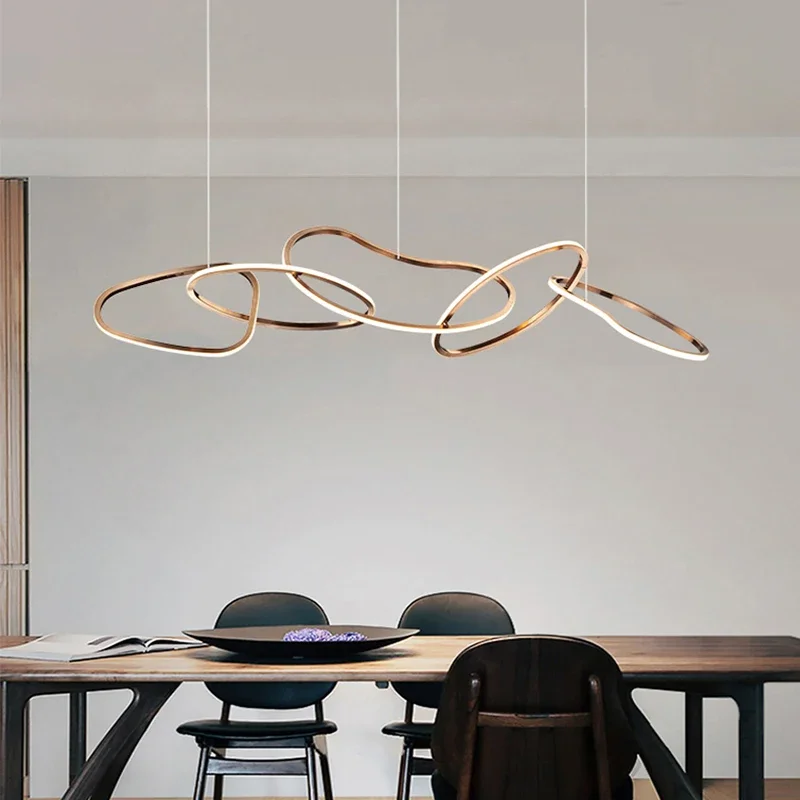 Modern LED Circle Pendant Ligh - Voice Control Light Bulb recension och pris