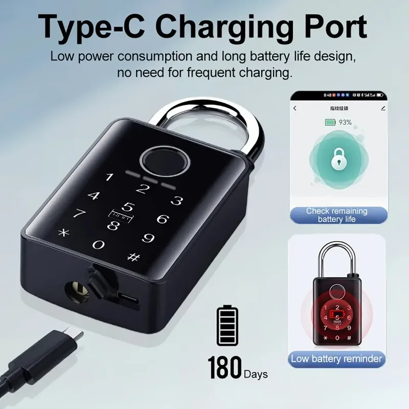 Tuya Smart Door Lock Fingerpri - Smart Home Door Lock recension och pris