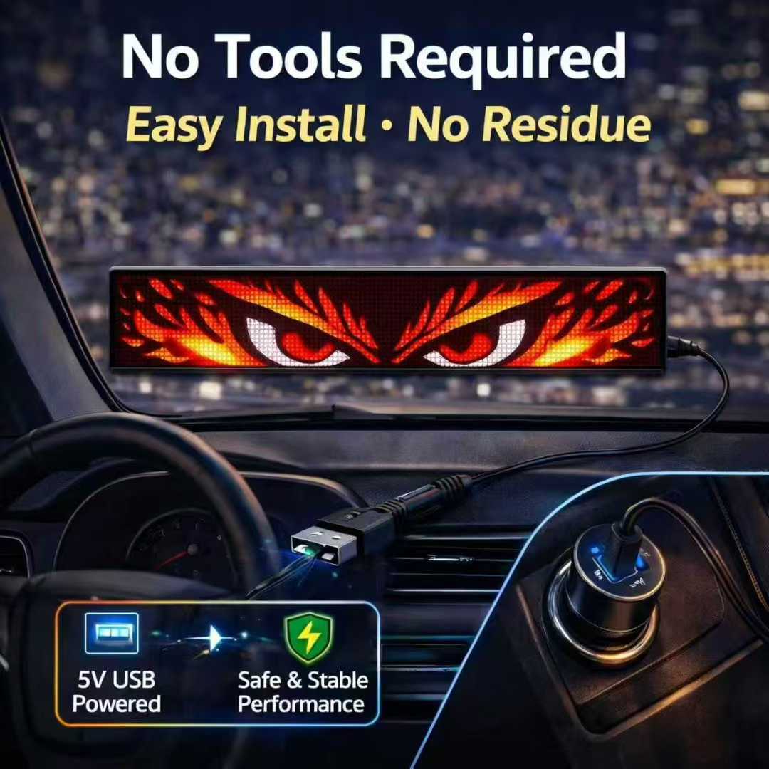 2pcs/Set LED Flexible Screen R - Voice Control Light Bulb recension och pris