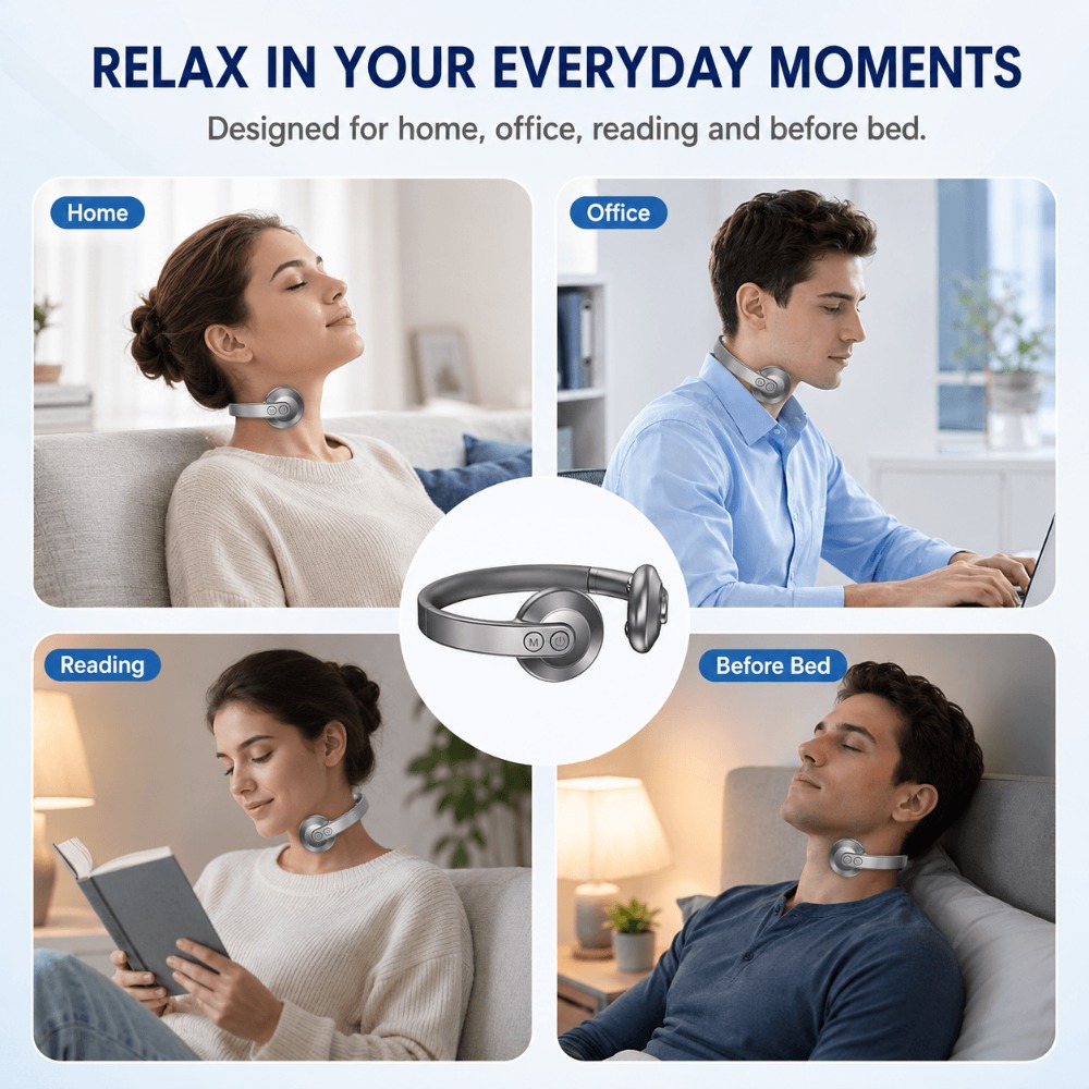 Smart Sleep Aid Neck Massager, - Smart Home Device recension och pris