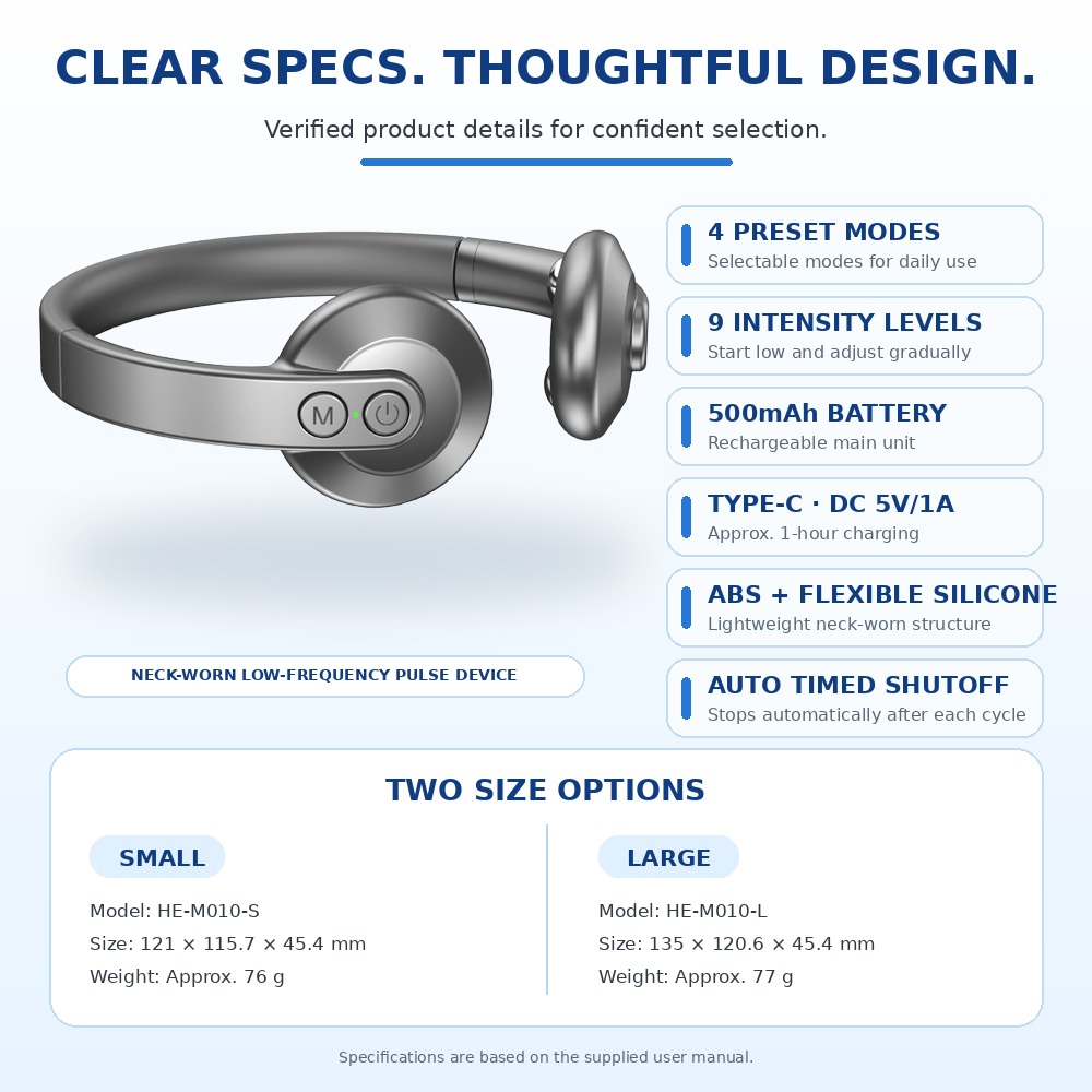 Smart Sleep Aid Neck Massager, - Smart Home Device recension och pris
