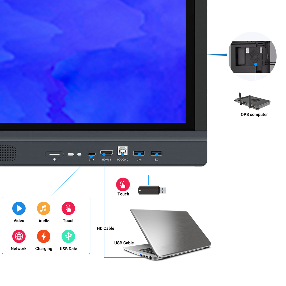 86 Inch Supplies School Office - Smart Home Theater recension och pris
