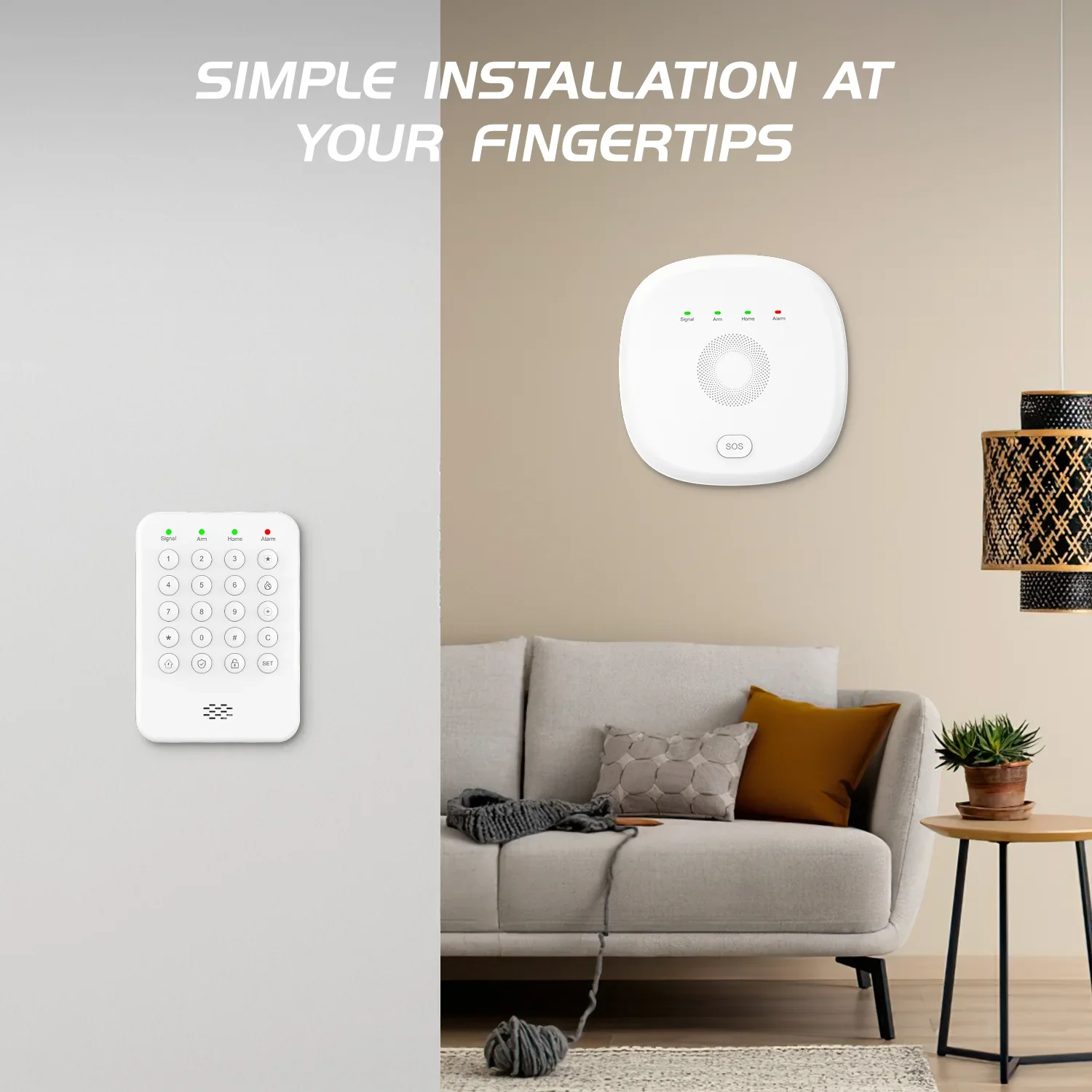 PGST Wireless WiFi Alarm Syste - Smart Home Demo Kit recension och pris