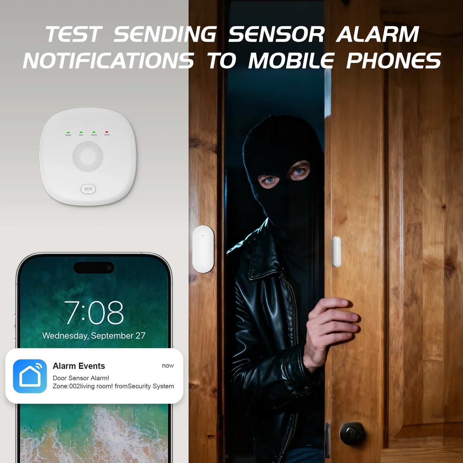PGST Wireless WiFi Alarm Syste - Smart Home Demo Kit recension och pris