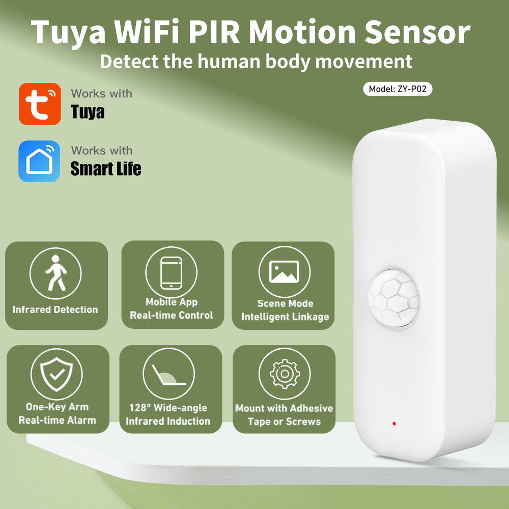 Tuya WiFi Motion Sensor Smart  - Smart Home Tablet recension och pris