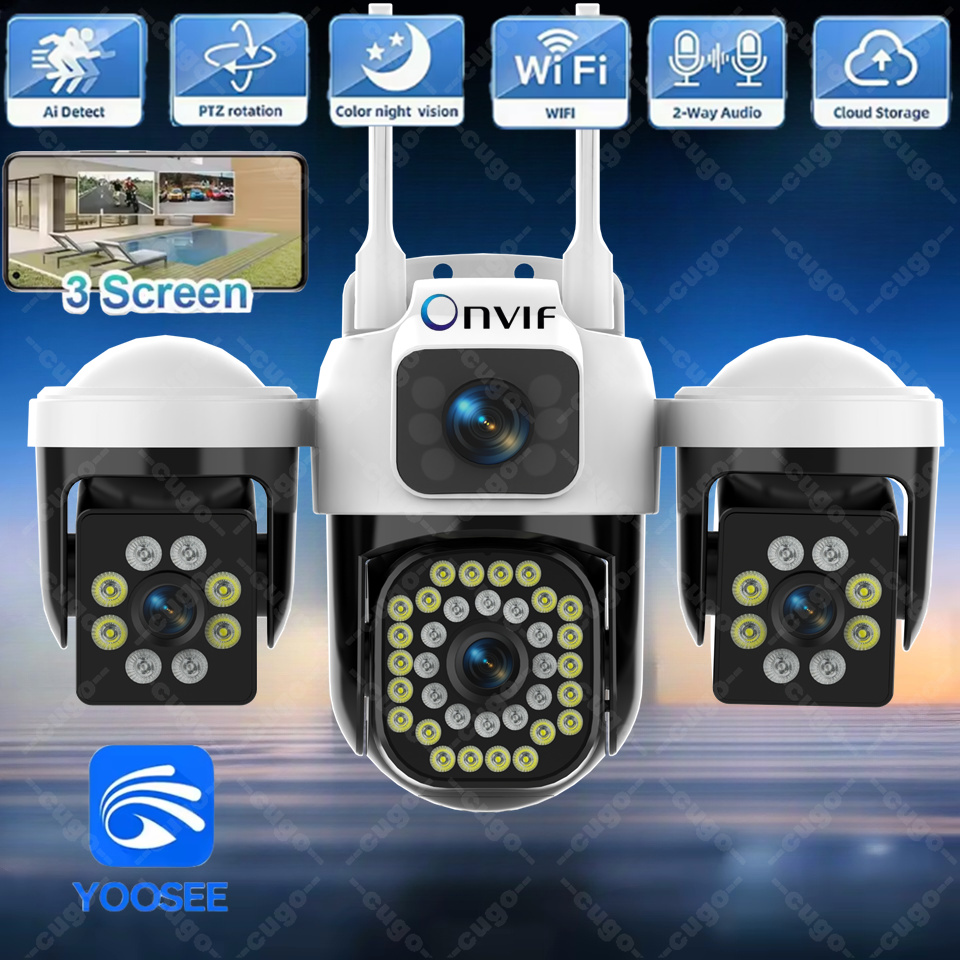 WiFi IP Camera Outdoor 15MP 8K - Smart Home Kamera Outdoor recension och pris