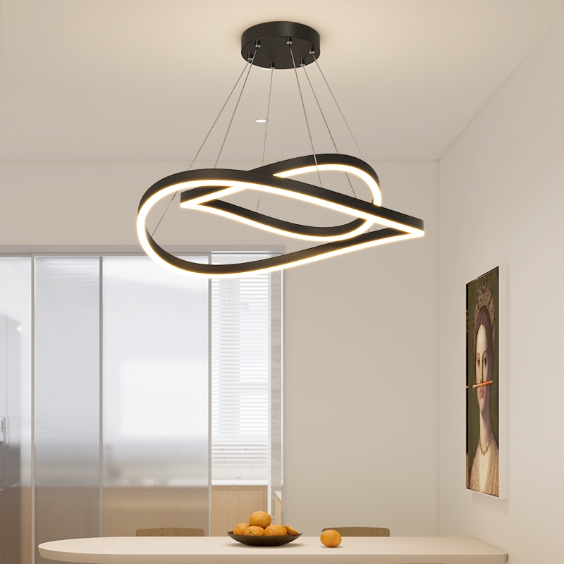Modern LED Ceiling Chandelier  - Voice Control Light Bulb recension och pris