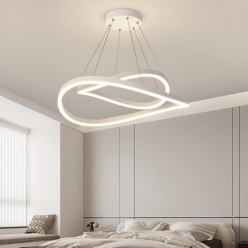 Modern LED Ceiling Chandelier  - Voice Control Light Bulb recension och pris