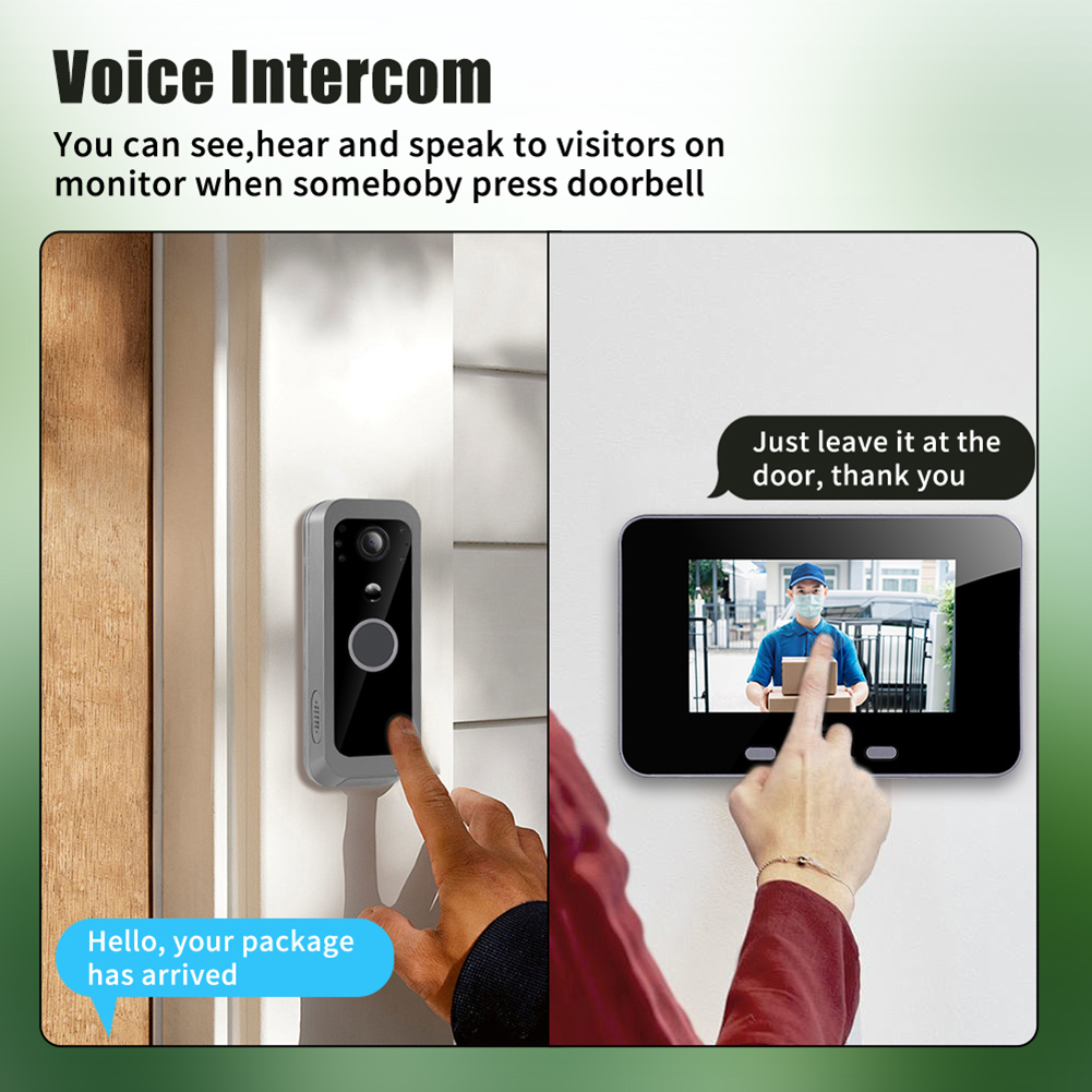2.4G Wireless Visual Intercom  - Video Doorbell recension och pris
