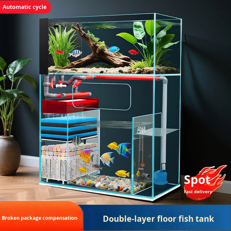 Double-Layer Floor-Standing Ul - Smart Home Living Room recension och pris