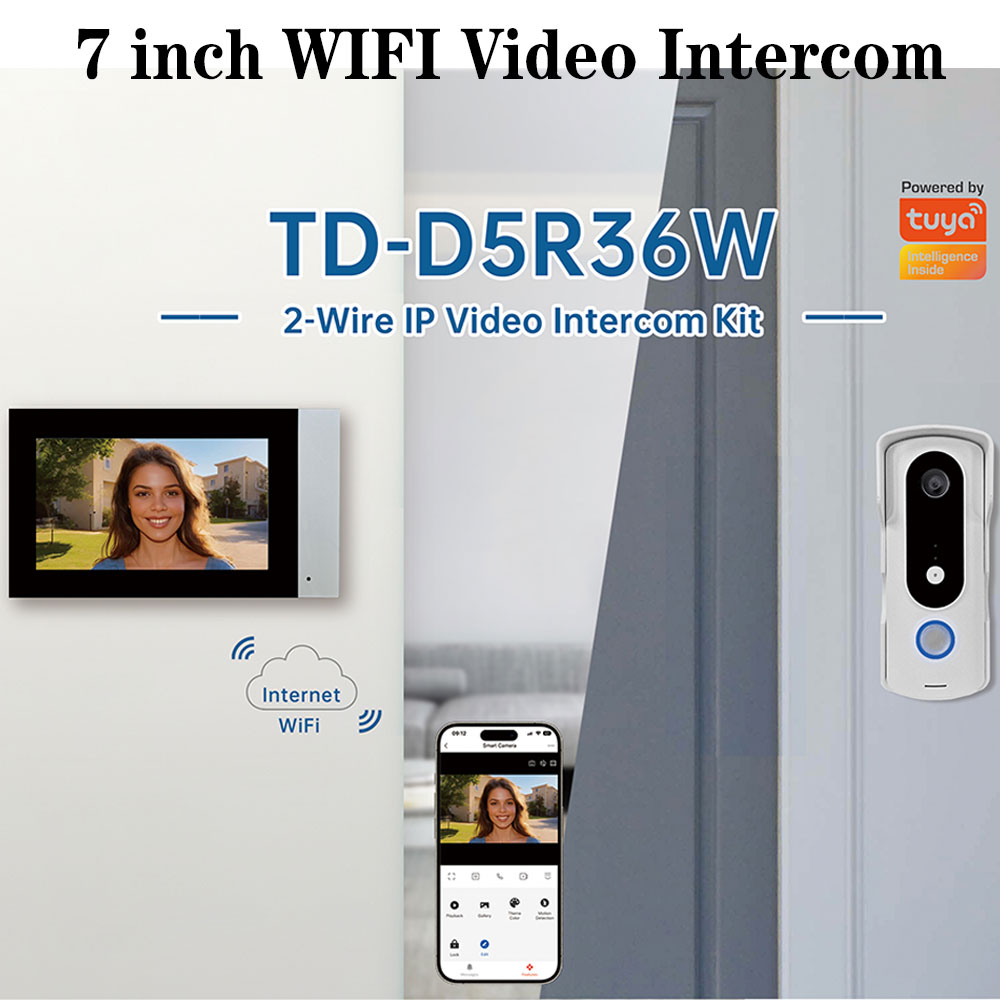 2 Wire Smart Home Tuya Wifi 10 - Smart Home Video Doorbell Enhanced Security With Smart Doorbell recension och pris