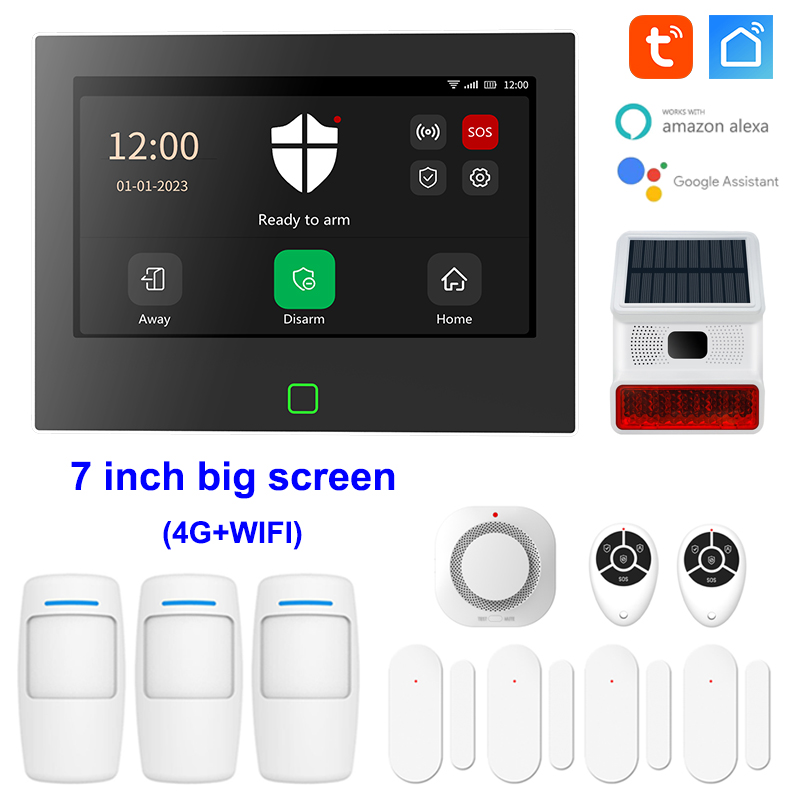 7 inch 4G & WiFi Home Alarm Ho - Smart Home Demo Kit recension och pris