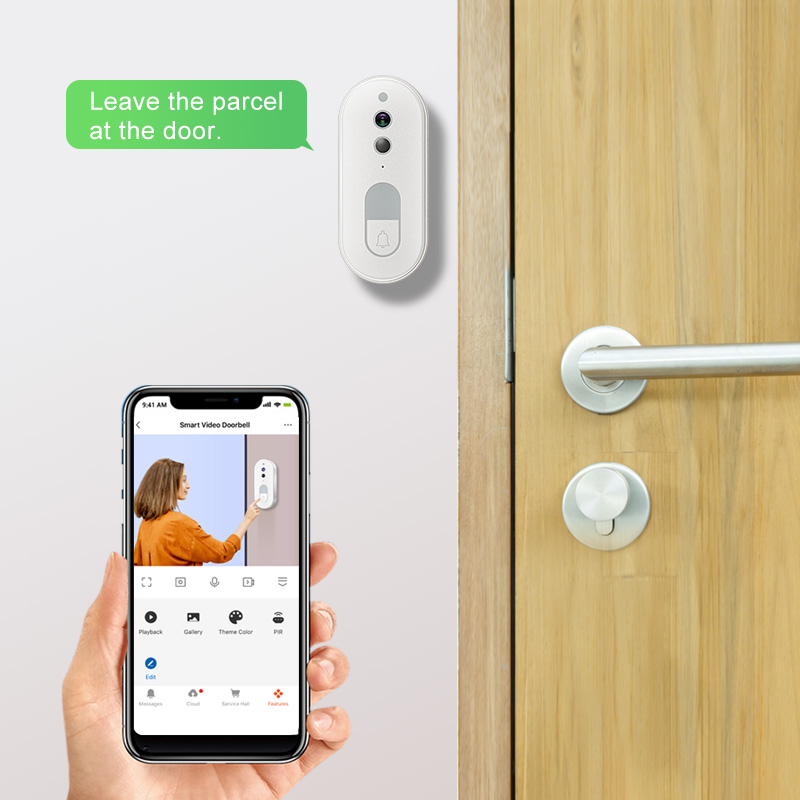 Tuya Smart Video Doorbell Wire - Smart Home Video Doorbell Enhanced Security With Smart Doorbell recension och pris