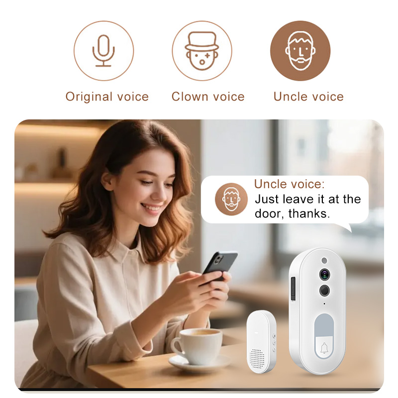 Tuya Smart Video Doorbell Wire - Smart Home Video Doorbell Enhanced Security With Smart Doorbell recension och pris