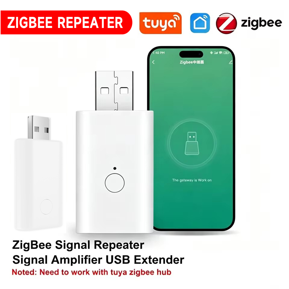 Tuya ZigBee Signal Repeater US - Smart Home Theater recension och pris