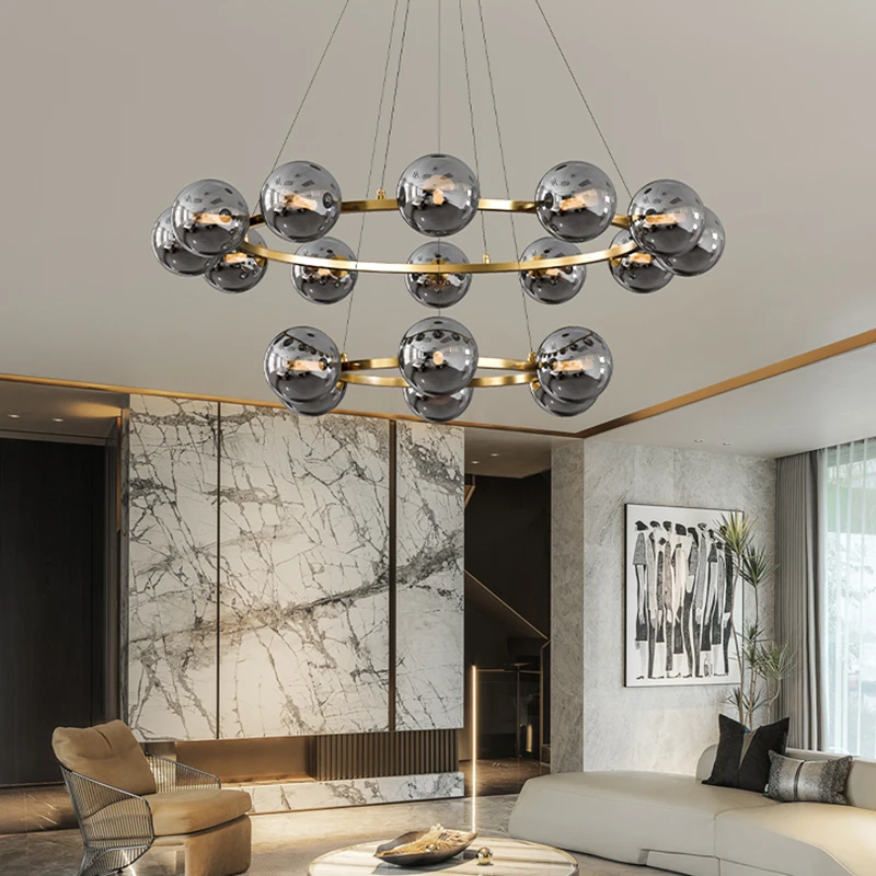 Nordic smoked glass bubble cha - Voice Control Light Bulb recension och pris