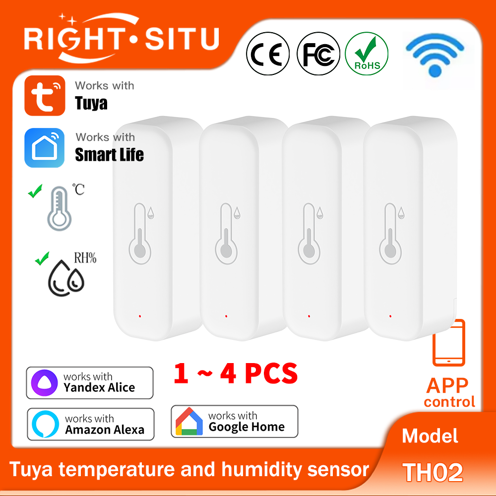 1~4pcs Tuya WiFi Temperature H - Smart Home Tablet recension och pris