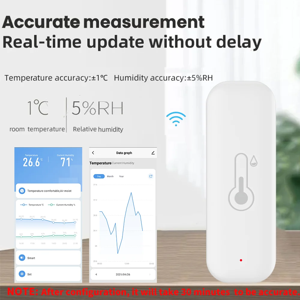 1~4pcs Tuya WiFi Temperature H - Smart Home Tablet recension och pris