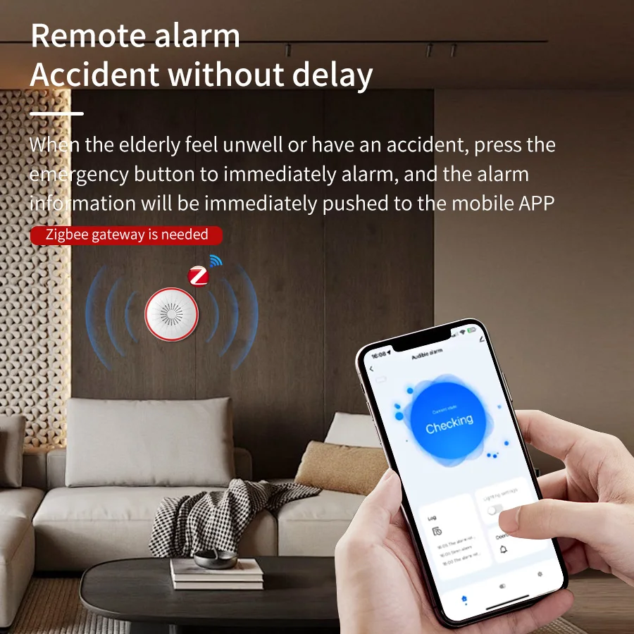 Tuya WiFi ZigBee Smart Alarm S - Smart Home Theater recension och pris