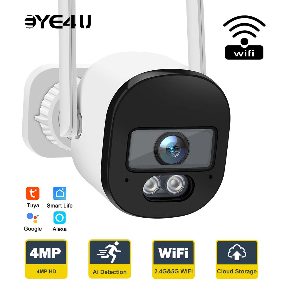 Tuya 4MP Bullet Security Camer - Smart Home Google Nest recension och pris