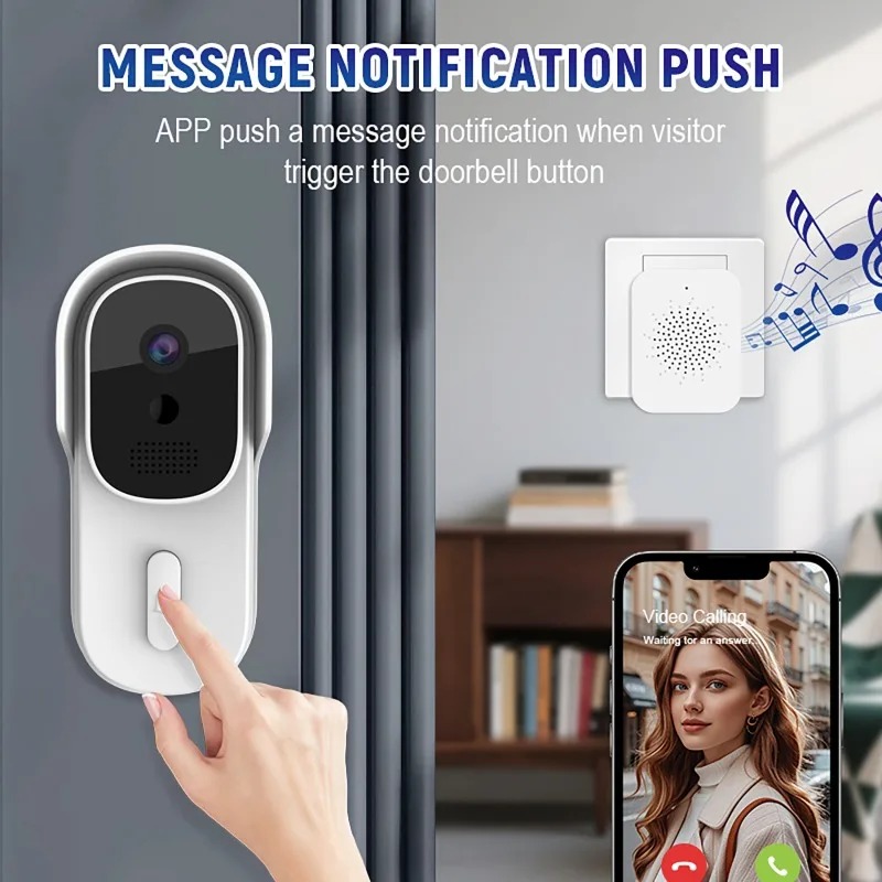 Wide View Tuya Smart Life APP  - Video Doorbell recension och pris