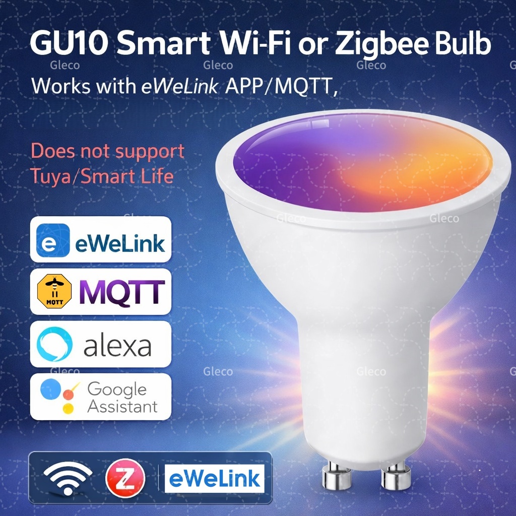 Ewelink GU10 Zigbee LED Bulbs  - Smart Home Bridge recension och pris