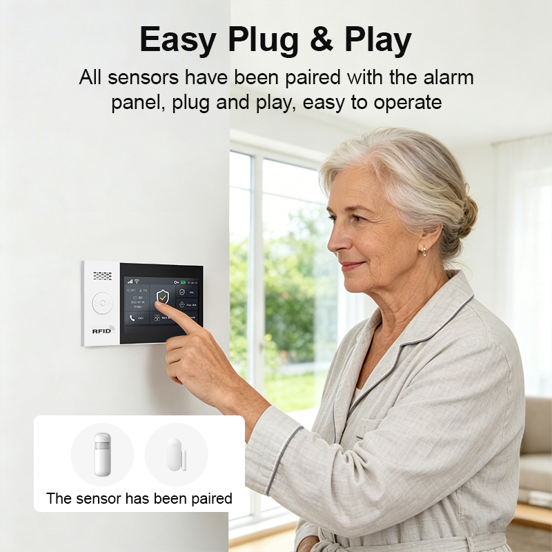 PGST 2G GSM WiFi Alarm System  - Smart Home Demo Kit recension och pris