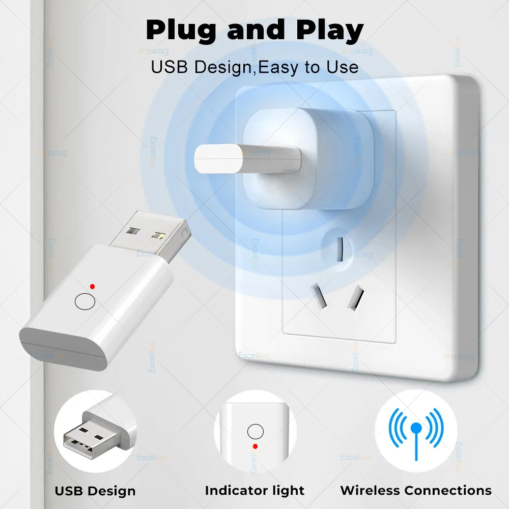 ZigBee 3.0 Signal Repeater Wir - Smart Home Theater recension och pris