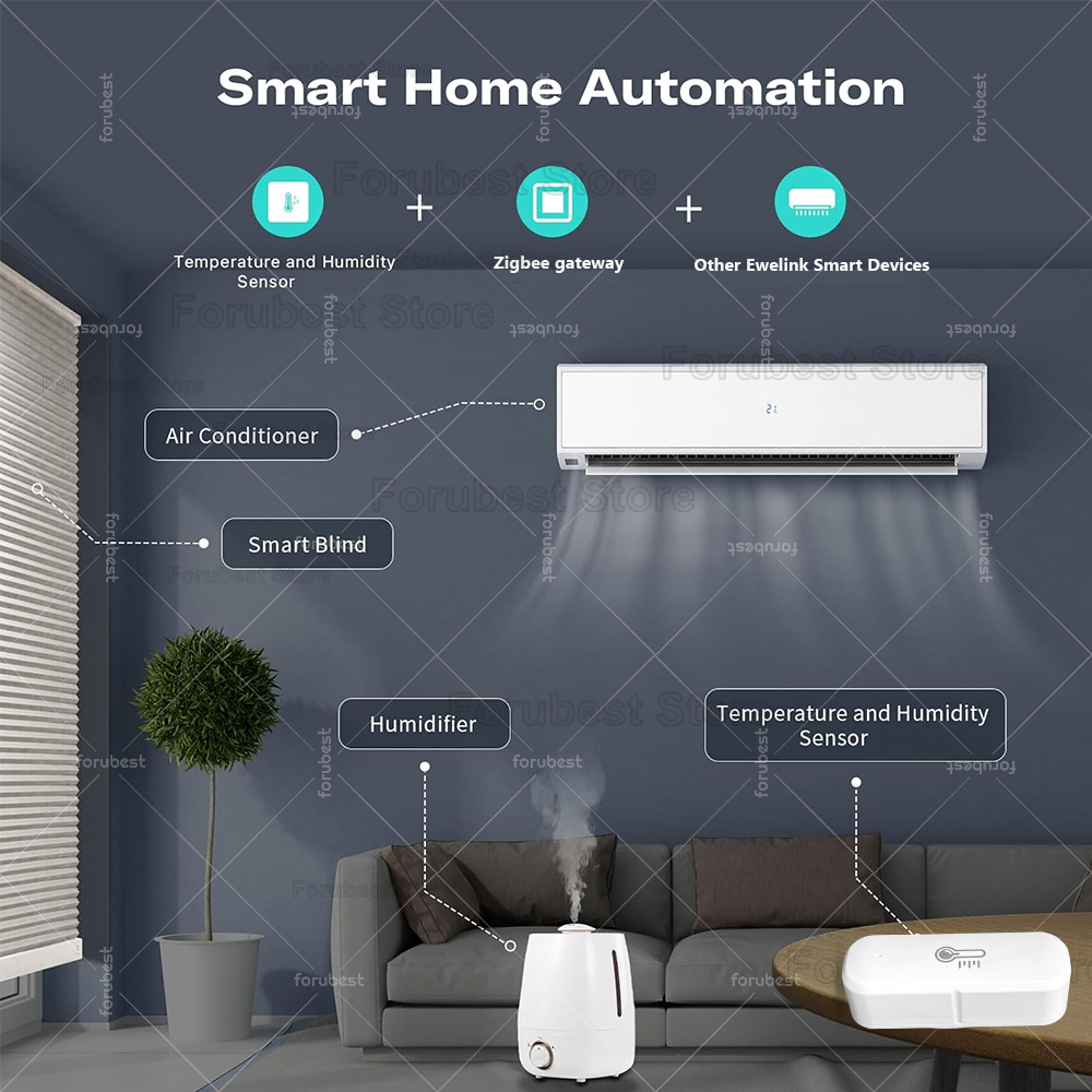 ZigBee Temperature And Humidit - Smart Home Bridge recension och pris