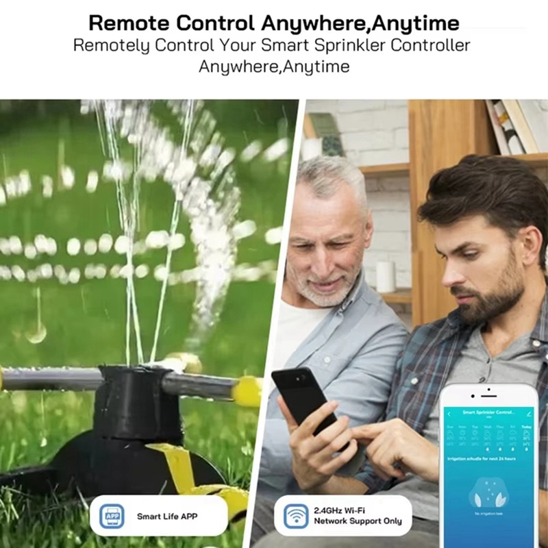 Tuya WiFi Smart Sprinkler Cont - Smart Home Device recension och pris
