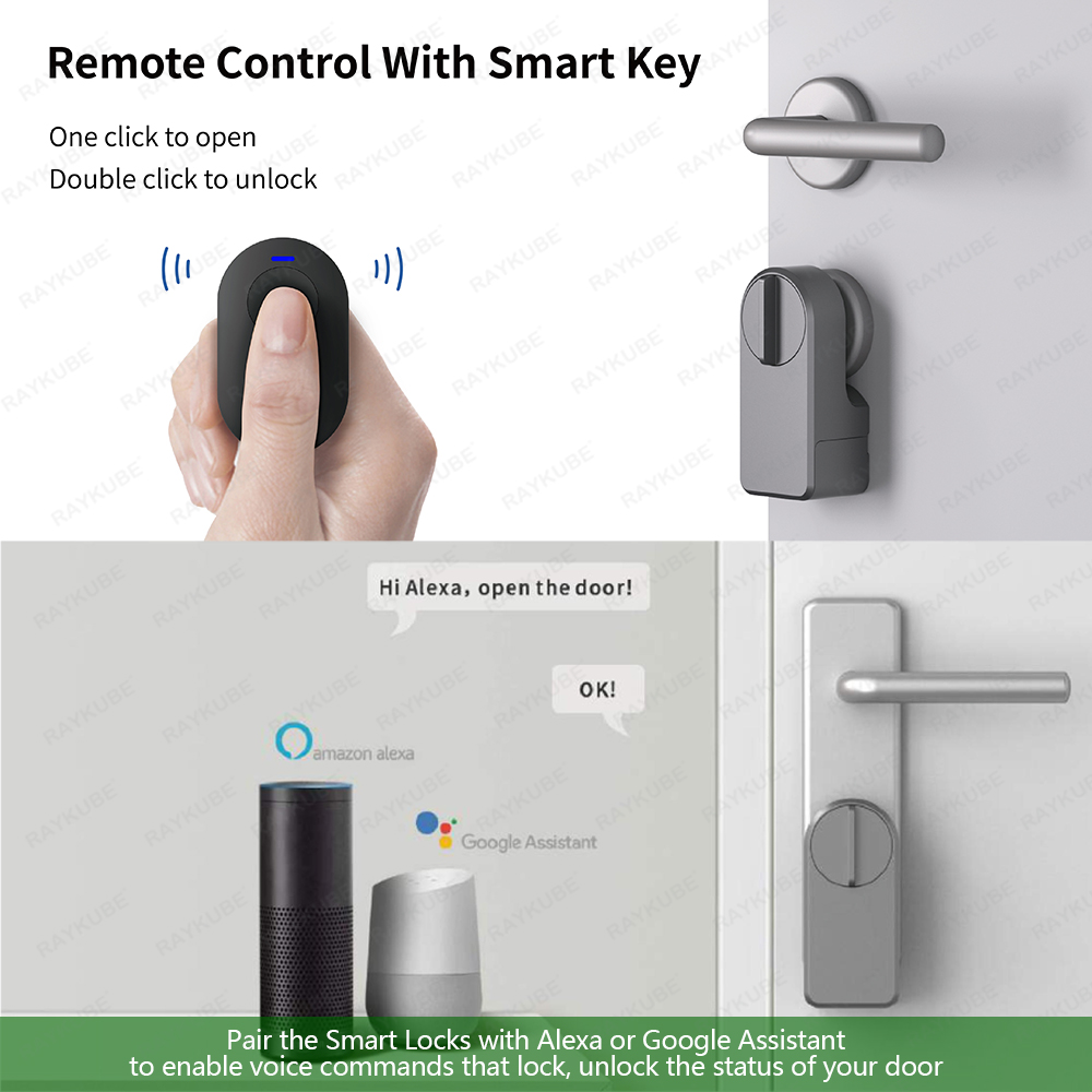 RAYKUBE A1 Pro Tuya BEL Smart  - Smart Home Door Lock recension och pris