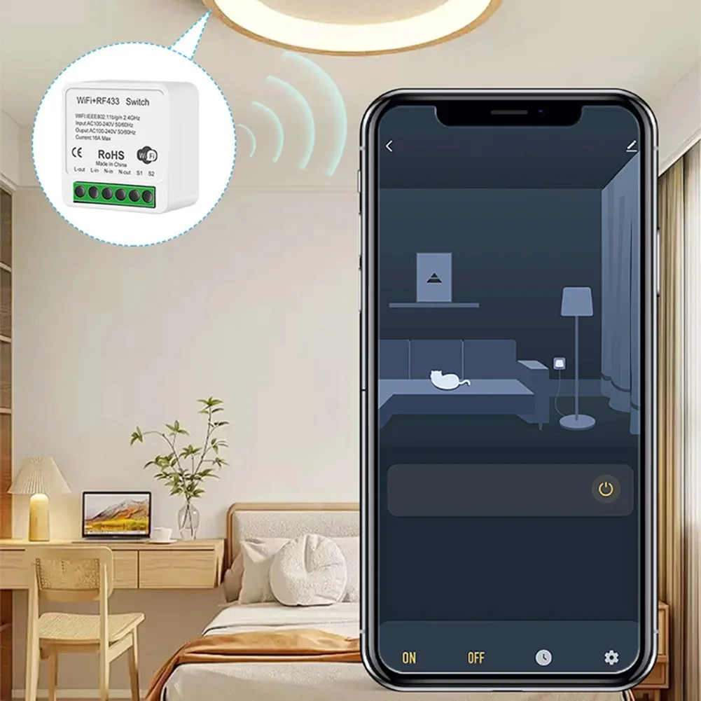 Voice Control Module WiFi RF43 - Smart Home Automation recension och pris