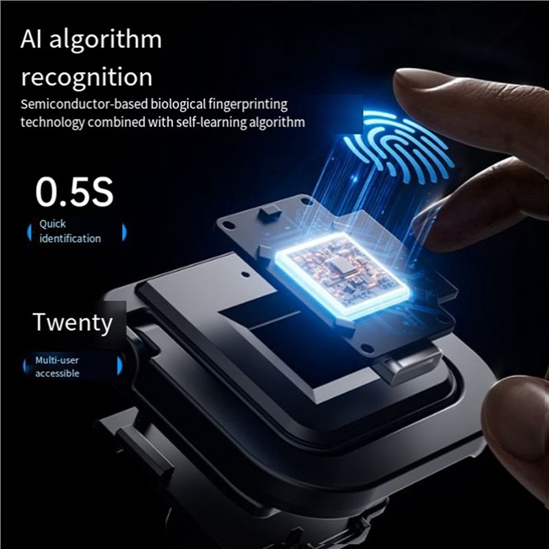 AA84 3X Smart Drawer Fingerpri - Smart Home Furniture recension och pris
