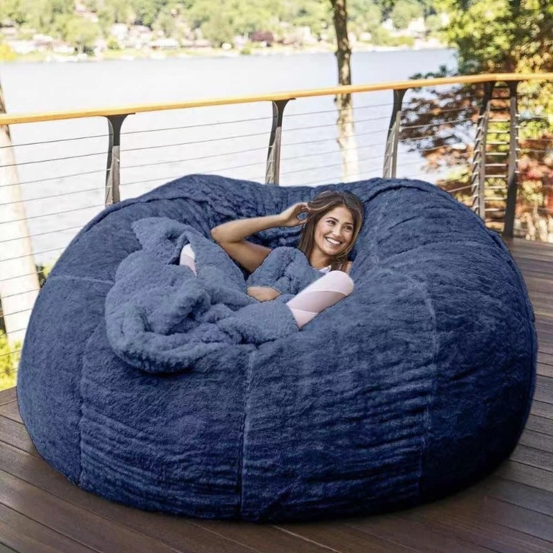 Blue Designer Lazy Bean Bag So - Smart Home Furniture recension och pris