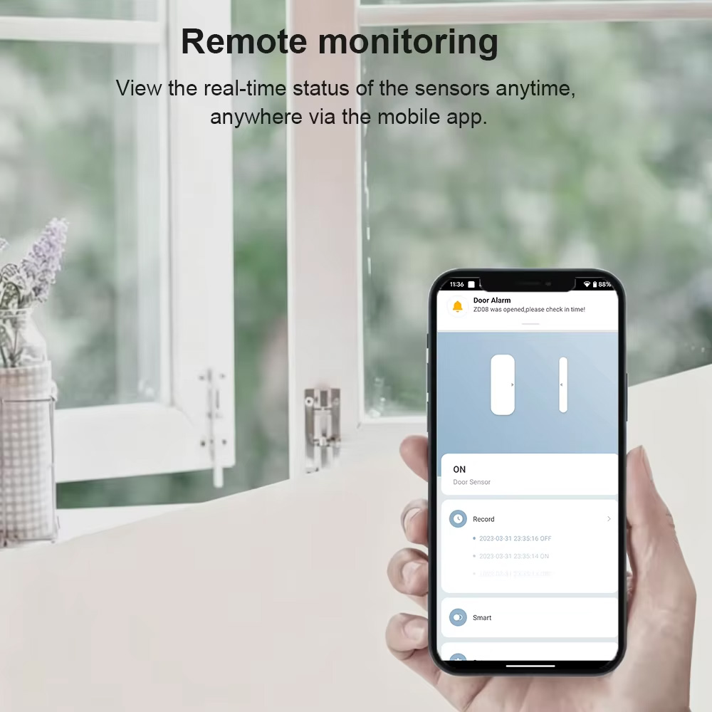 Zigbee 3.0 Door Window Sensor  - Smart Home Tablet recension och pris