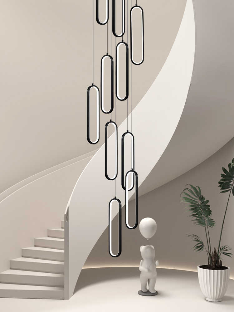 Oval Shaped Pendent Lamp Moder - Voice Control Light Bulb recension och pris