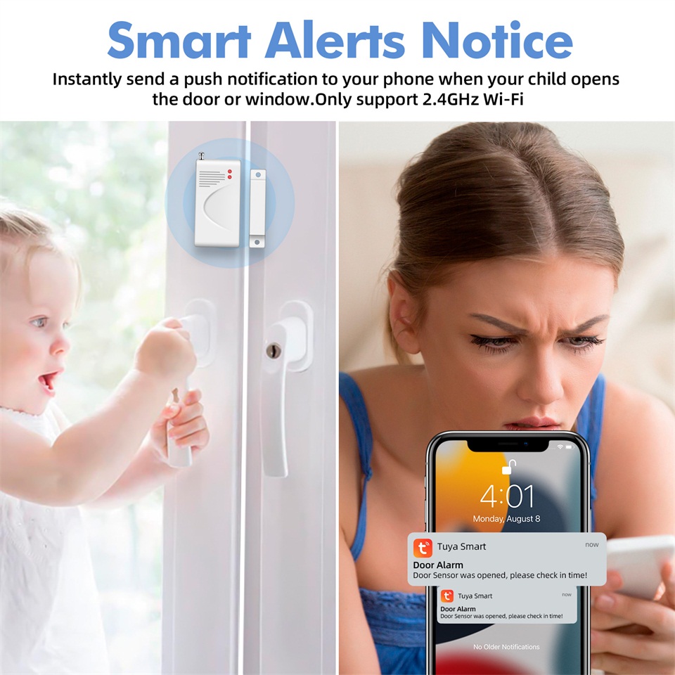 KERUI 120db Siren Alarm System - Smart Home Demo Kit recension och pris