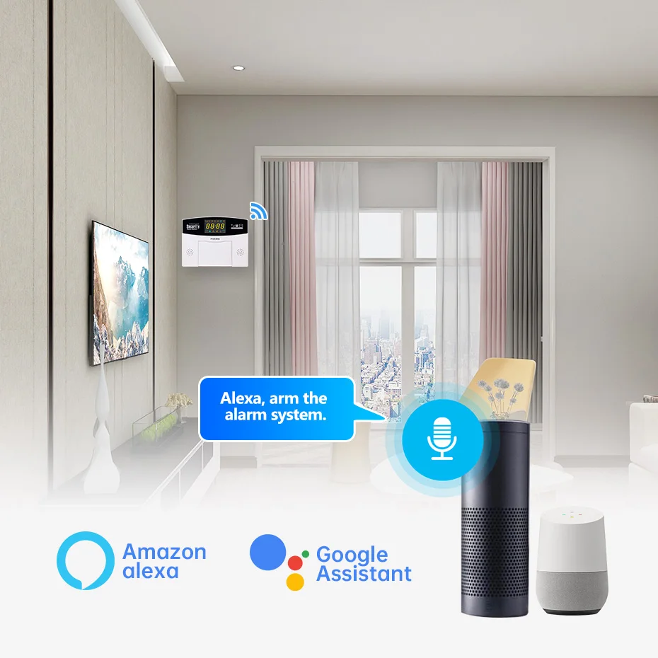 Fuers Tuya Smart Alarm System  - Smart Home Demo Kit recension och pris