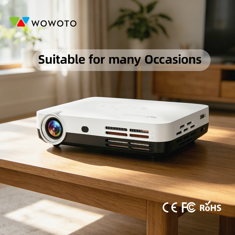WOWOTO Portable Mini Home Thea - Smart Home Theater recension och pris