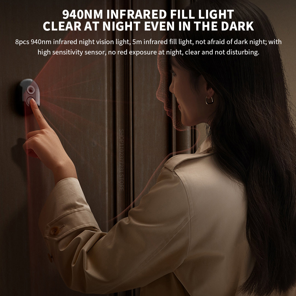 Xiaomi Smart Cat eye 2 WiFi Wi - Smart Home Video Doorbell Enhanced Security With Smart Doorbell recension och pris