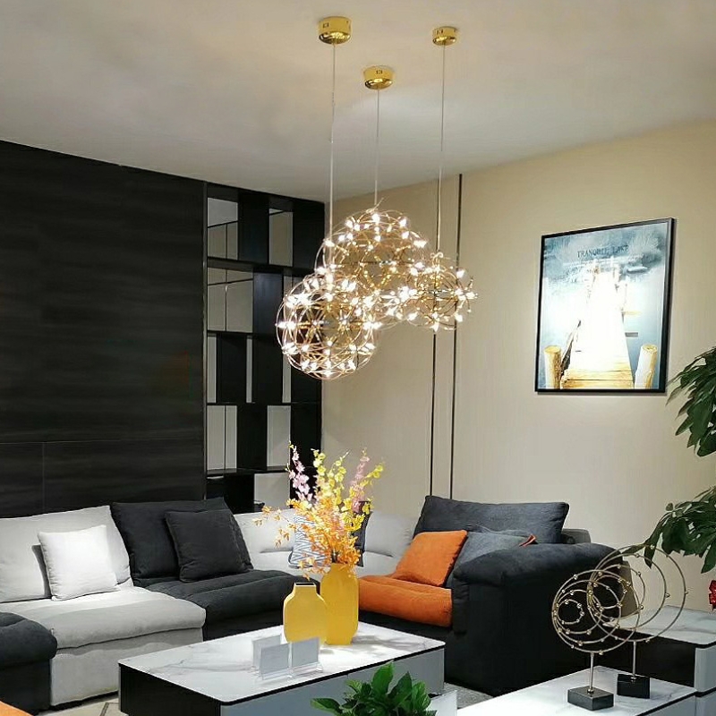 Industrial Spark Ball Pendant  - Voice Control Light Bulb recension och pris