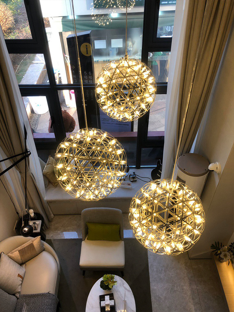 Industrial Spark Ball Pendant  - Voice Control Light Bulb recension och pris