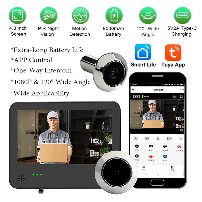 Tuya Smart WIFI Video Doorbell - Video Doorbell recension och pris